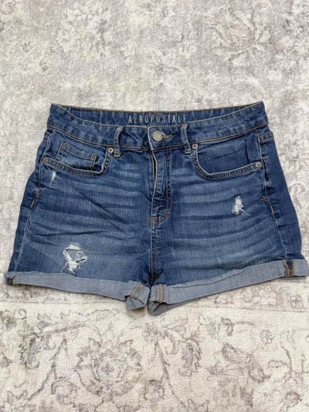 y2k Aeropostale denim shorts
